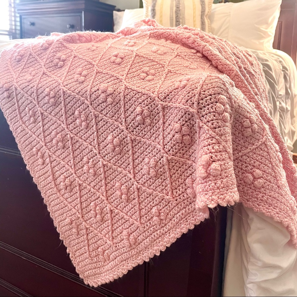 - Handmade with 💕 Crochet Soft Baby Blanket …
